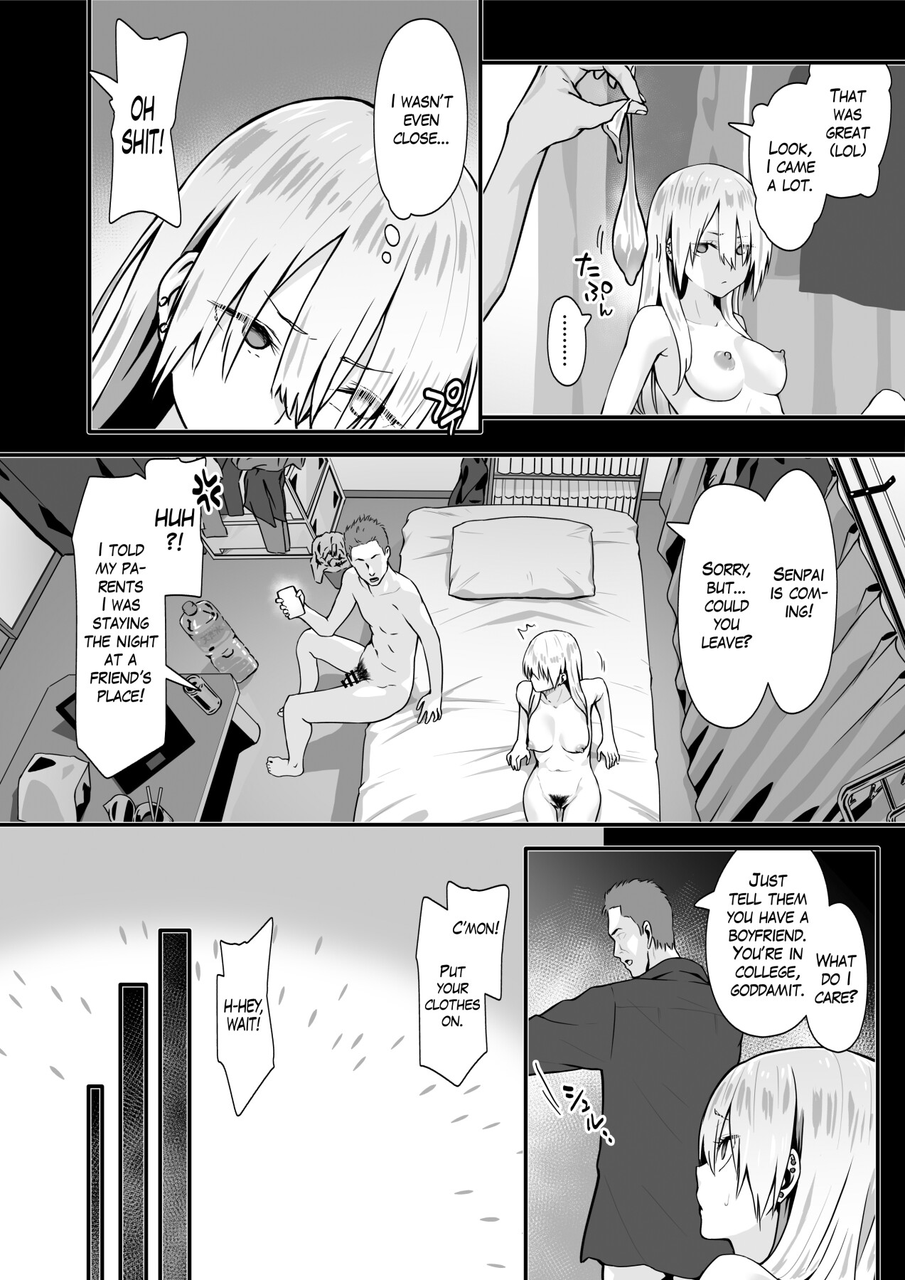 Hentai Manga Comic-Sex with a Nerd is Something Else-Read-3